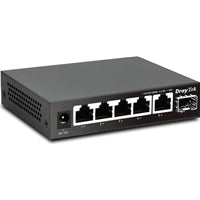 DrayTek VigorSwitch Q60x 2.5G 5-Port Fanless Switch SFP+ 10GbE DrayTek VigorSwitch Q60x 2.5G 5-Port Fanless Switch SFP+ 10GbE